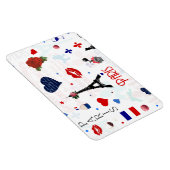 パリの模様とエッフェルタワー マグネット (右側)