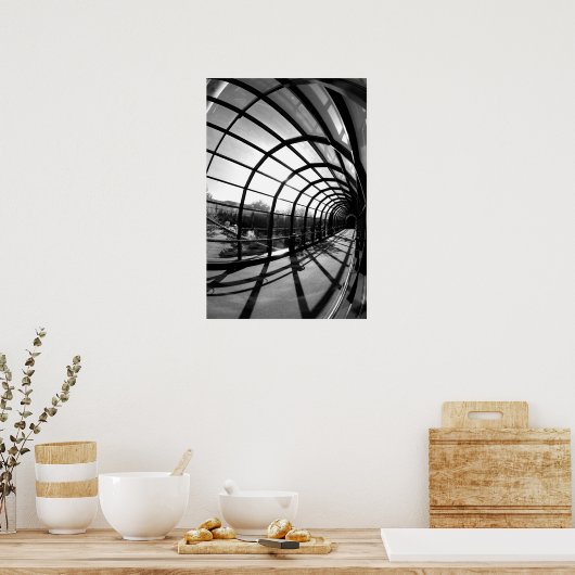 パリの歩道 ポスター (キッチン)