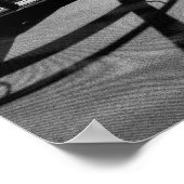 パリの歩道 ポスター (角)