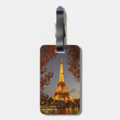 パリの準備をする – ラゲージタグ (裏面縦)
