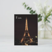 パリの照明: エッフェル塔 ポストカード (スタンド正面)