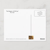 パリの照明: エッフェル塔 ポストカード (裏面)