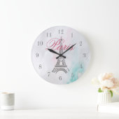 パリの瑪瑙 ラージ壁時計 (ホーム)