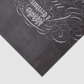 パリの田舎地方の黒板スクリプフランスのト 薄葉紙 (詳細)