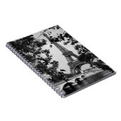 パリの白黒ノート ノートブック (右側)