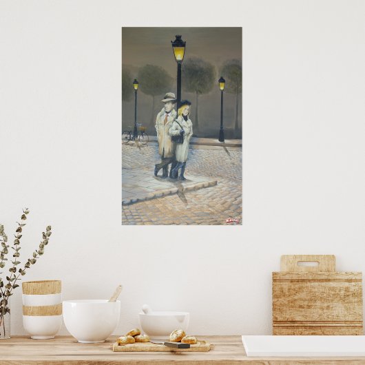 パリの真夜中 ポスター (キッチン)