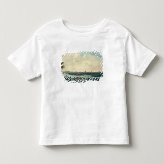 パリの眺め トドラーTシャツ (正面)