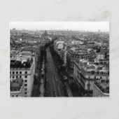 パリの眺め ポストカード (正面)