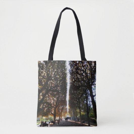 パリの秋の日 – トートバッグ (正面)