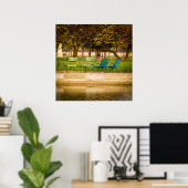 パリの秋の朝フランス ポスター (ホームオフィス)