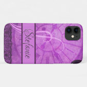 パリの紫 Case-Mate iPhoneケース (裏面(横))