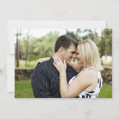 パリの結婚式のお礼写真 サンキューカード (裏面)