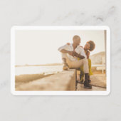 パリの結婚詳細エンクロージャカード エンクロージャーカード (裏面)