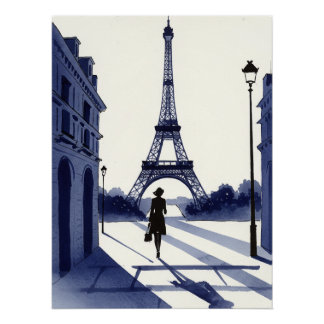 パリの絵画  ポスター