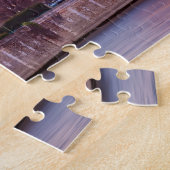 パリの美しい夕日,フランス ジグソーパズル (側面)