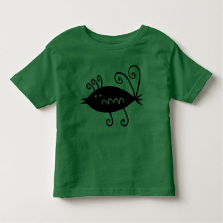 パリの美しい鳥 トドラーTシャツ