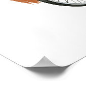 パリの自転車に乗るポスター ポスター (角)