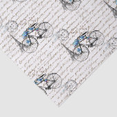 パリの自転車のForgetmenotのティッシュペーパー 薄葉紙 (詳細)