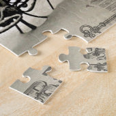 パリの自転車 ジグソーパズル (側面)