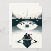 パリの花を愛する シーズンカード (正面/裏面)