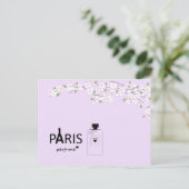パリの花開く ポストカード (スタンド正面)