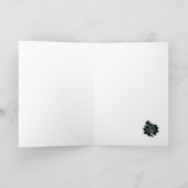 パリの花 エッフェル塔 | ティール サンクス サンキューカード (内部)