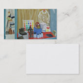 パリの芸術の店の名刺 名刺 (正面/裏面)