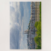 パリの街並みフランスのサクレクール・クール ジグソーパズル (縦)