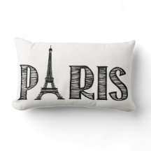 パリの装飾用クッション