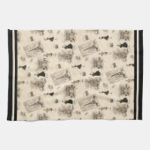 パリの視力1 キッチンタオル (横)