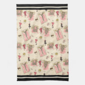 パリの視力2 キッチンタオル (縦)