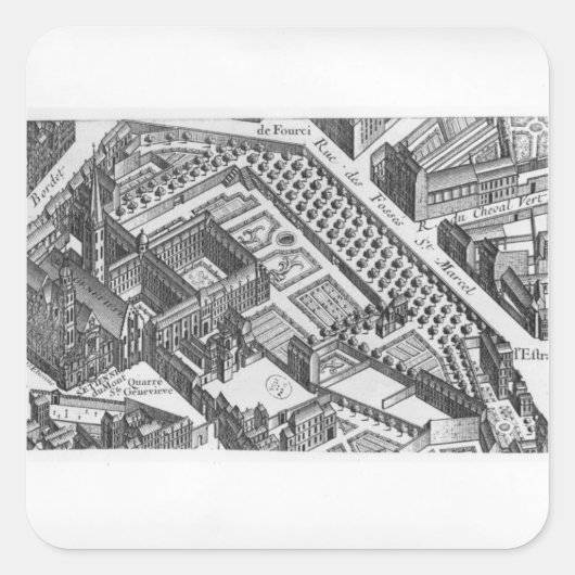 パリの計画 スクエアシール (正面)