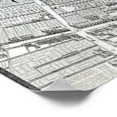 パリの計画、トゥルゴ計画として知られる ポスター (角)