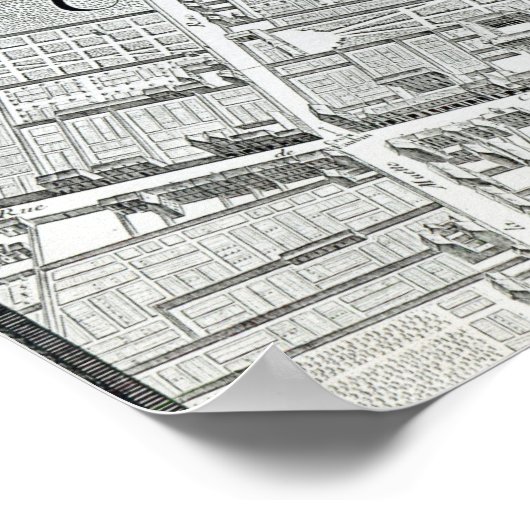 パリの計画、トゥルゴ計画として知られる ポスター (角)