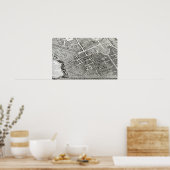 パリの計画、トゥルゴ計画として知られる ポスター (キッチン)