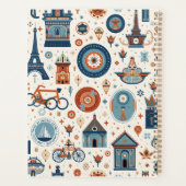 パリの記憶に残るノート プランナー手帳 (裏面)