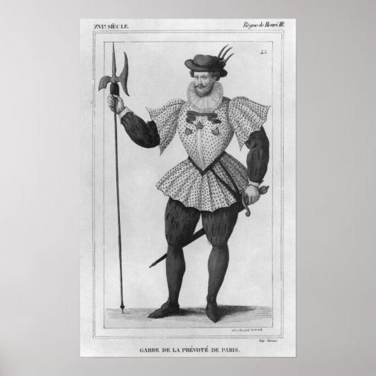 パリの護衛 ポスター (正面)