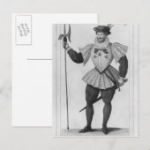 パリの護衛 ポストカード (正面/裏面)