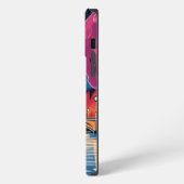 パリの象徴エッフェル塔 iPhoneケース (左側面)