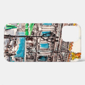  パリの通りビューザシアターの邪悪なカフェ Case-Mate iPhoneケース (裏面 (横))