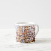 パリの通り地図 エスプレッソカップ (正面右)