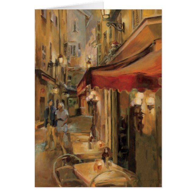 パリの通り場面 (正面)