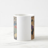 パリの通り場面 コーヒーマグカップ (中央)