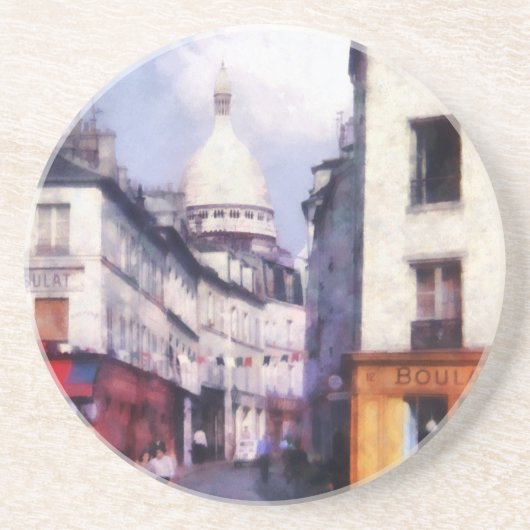 パリの通り コースター (正面)