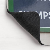 パリの道路標識 マウスパッド (コーナー)