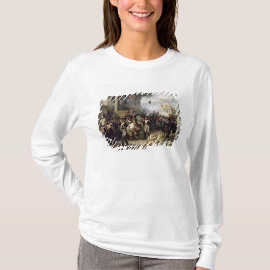 パリの防衛の間のClichyのゲート Tシャツ (正面)