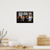 パリの雰囲気カリーンリュランブトーのポスター ポスター (キッチン)