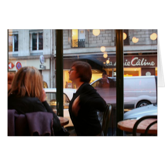 パリの雰囲気カリーンルーランブトーカード (正面横)