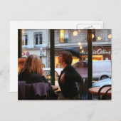 パリの雰囲気カリーンルーランブトー葉書 ポストカード (正面/裏面)