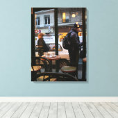 パリの雰囲気ルーランブトーボーブールキャンバス キャンバスプリント (インサイチュ (ウッドフロア))